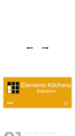 Mobile Screenshot of elements4kitchens.com
